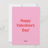 Playful Hearts Feestdagenkaart (Achterkant)