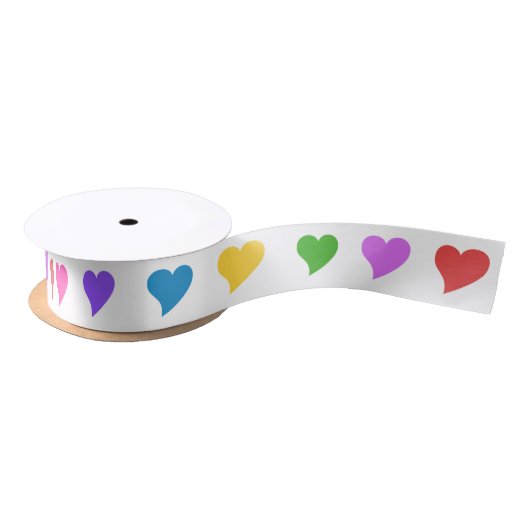Playful Hearts Satijnen Lint (Spoel)