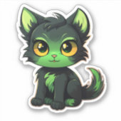 Playful Kittens Sticker (Voorkant)