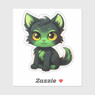 Playful Kittens Sticker