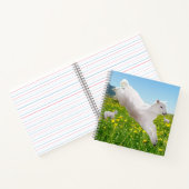 Playful Leaping Lambs Easter   Notitieboek (Binnen)
