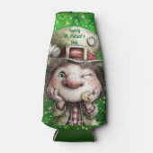 Playful Leprechaun Illustration  Flesjeskoeler (Voorkant)