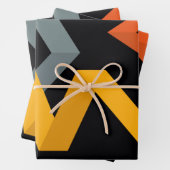 PLayful, levendig, modern, stedelijk grafisch ontw Inpakpapier Vel (In situ)