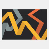 PLayful, levendig, modern, stedelijk grafisch ontw Inpakpapier Vel (Voorkant)