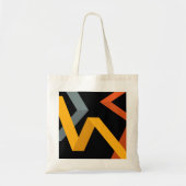 PLayful, levendig, modern, stedelijk grafisch ontw Tote Bag (Voorkant)