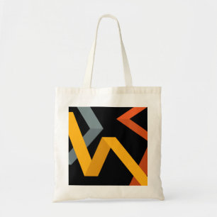 PLayful, levendig, modern, stedelijk grafisch ontw Tote Bag