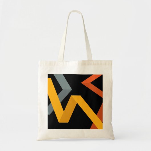 PLayful, levendig, modern, stedelijk grafisch ontw Tote Bag (Voorkant)