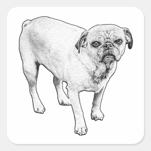 Playful Manga Dotted Sticker For Creative Surfaces (Voorkant)