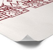 Playful Merry Christmas Poster (Hoek)