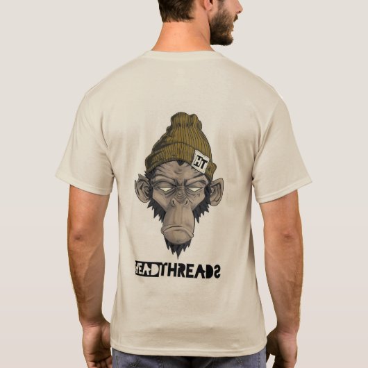 Playful Monkey Graphic T-shirt (Achterkant)