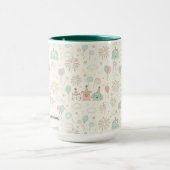 Playful New Year New Beginnings Custom Mug Mok (Midden)