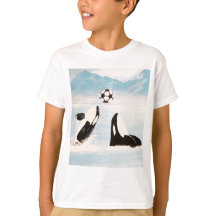PLAYFUL ORCA WHALE WALES DIE SOCCER SPELEN