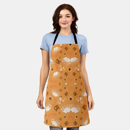 Playful Palette Kitchen Style Apron Schort