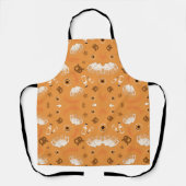 Playful Palette Kitchen Style Apron Schort (Voorkant)