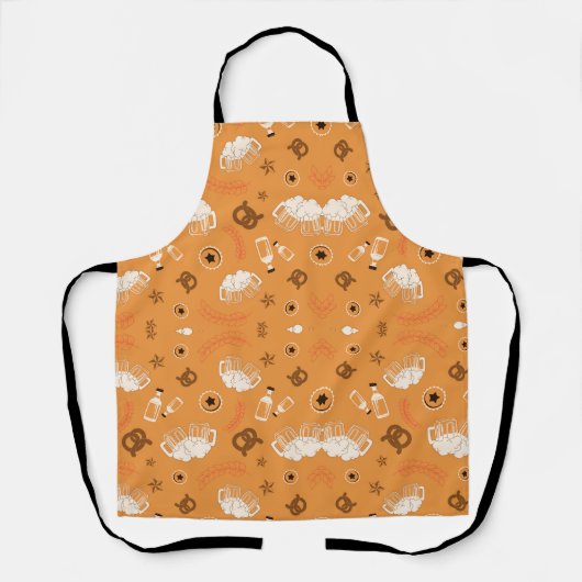 Playful Palette Kitchen Style Apron Schort (Voorkant)