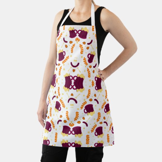 Playful Pattern Apron Design Schort (Insitu)