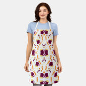 Playful Pattern Apron Design Schort (Gedragen)