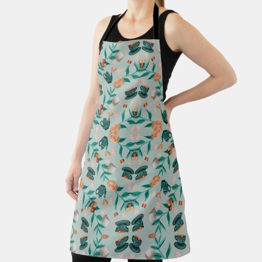 Playful Pattern Apron Schort (Insitu)