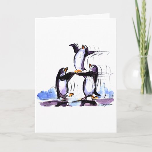 pLaYfUL pEnGuIns Kaart (Voorkant)