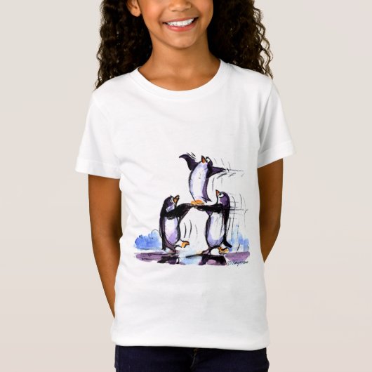 pLaYfUL pEnGuIns T-shirt (Voorkant)