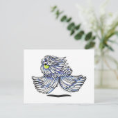 Playful Puli Komondor Briefkaart (Staand voorkant)