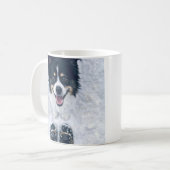 Playful Puppy Coffee Mug | Cute Dog Mug Koffiemok (Voorkant links)