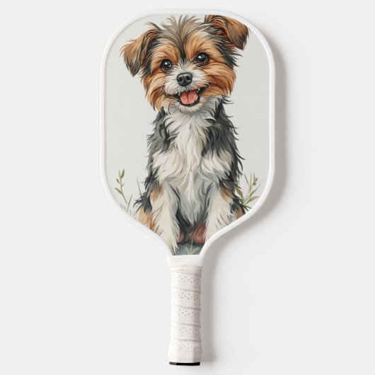 Playful Puppy Pickleball Paddle (Achterkant)