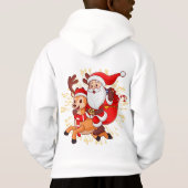 **"Playful Santa Claus Design – Fun and Festive Ch (Achterkant)
