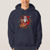 **"Playful Santa Claus Design – Fun and Festive Ch Hoodie (Voorkant)