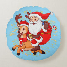 **"Playful Santa Claus Design – Fun and Festive Ch