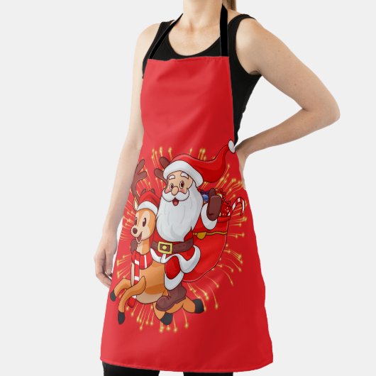 **"Playful Santa Claus Design – Fun and Festive Ch Schort (Insitu)