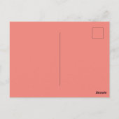 Playful Senior Summer Vibes Briefkaart (Achterkant)