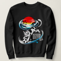 Playful Soccer Cat Women's - For Cat Lovers