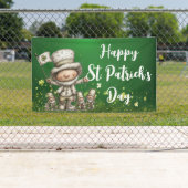 Playful St. Patrick’s Day Celebration Design Spandoek (Insitu)