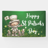 Playful St. Patrick’s Day Celebration Design Spandoek (Horizontaal)