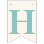 Playful Sweet and Three Kids Birthday Vlaggetjes (Tweede vlag)