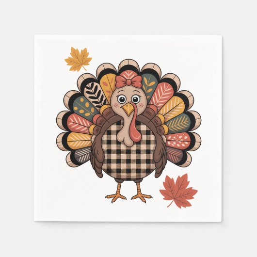 Playful Thanksgiving Servet (Voorkant)