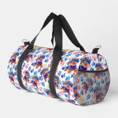 Playful travel bag for your dog. coloured  plunjezak (Rechterhoek)