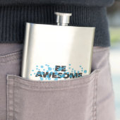 Playful, trillend, bold, modern design Be Awesome Flacon (Voorbeeld)