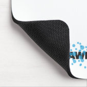 Playful, trillend, bold, modern design Be Awesome Muismat (Hoek)