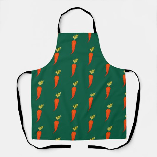 Playful Watercolor Carrot Schort (Voorkant)