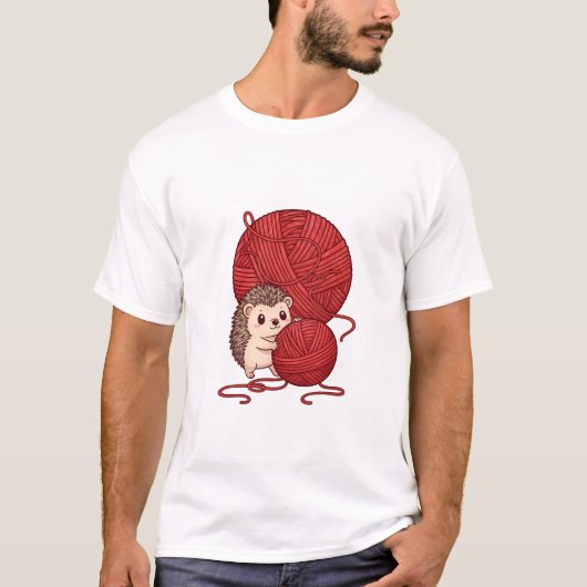 Playful Yarn Buddy T-shirt (Voorkant)