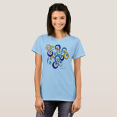 PLAYFULL EVIL EYE LUCKY EYE T SHIRT (Voorkant volledig)