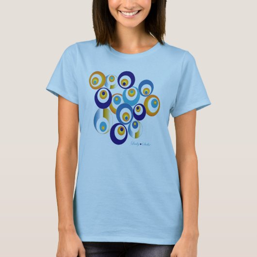 PLAYFULL EVIL EYE LUCKY EYE T SHIRT (Voorkant)