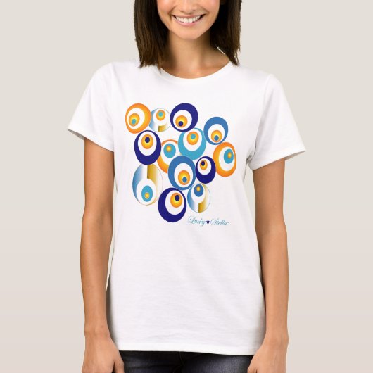 PLAYFULL EVIL EYE LUCKY EYE T SHIRT (Voorkant)
