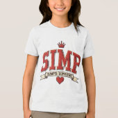 #PlayfulRebellion #BoldStatement #EdgyDesign #Devi Tri-Blend Shirt (Voorkant)