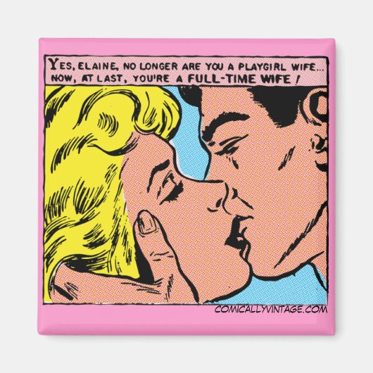 Playgirl Vrouw Magneet (Voorkant)