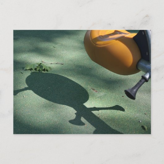 Playground for Children 15 Shadow Teeter-totter pc Briefkaart (Voorkant)