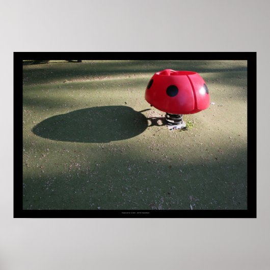 Playground for Children 30 Ladybug rocking Poster (Voorkant)