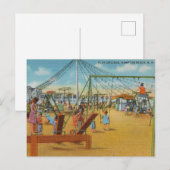 Playground, Hampton Beach, New Hampshire Briefkaart (Voorkant / Achterkant)